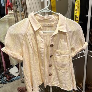 Free people brand new beachy top